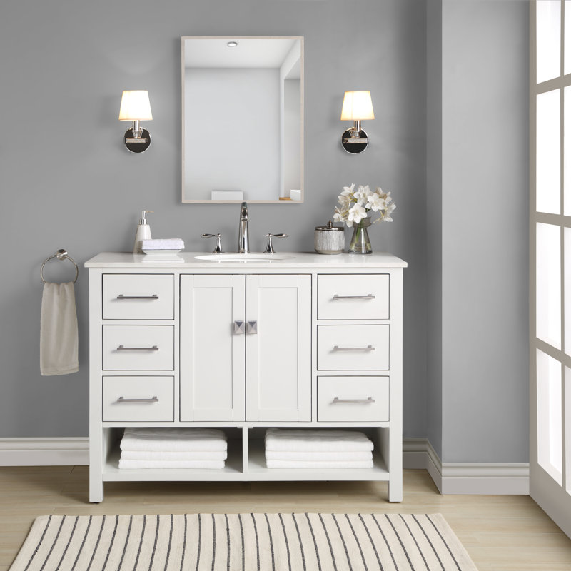 Highbury Furnishings Goettingen 48" Single Bathroom Vanity Set